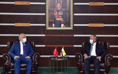MINISTER OF DEFENCE II RECEIVES INTRODUCTORY CALL FROM THE AMBASSADOR EXTRAORDINARY AND PLENIPOTENTIARY OF THE REPUBLIC OF TURKEY TO BRUNEI DARUSSALAM