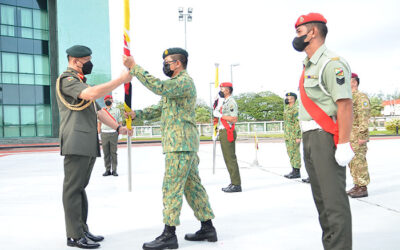 FLAG HANDOVER CEREMONY TO MEMBERS OF THE EIGHTEENTH INTERNATIONAL MONITORING TEAM MINDANAO NEGARA BRUNEI DARUSSALAM (IMT-M NBD) AND THE FOURTH INDEPENDENT DECOMMISSIONING BODY VERIFICATION, MONITORING AND ASSISTANCE TEAM (IDB VMAT)