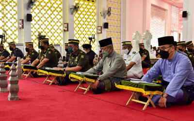 MINISTRY OF DEFENCE AND ROYAL BRUNEI ARMED FORCES HELD A SURAH YAASIN AND TAHLIL EVENT AT THE ROYAL MAUSOLEUM