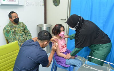 VACCINATION PROGRAM FOR CHILDREN AT RBAF VACCINATION CENTRE