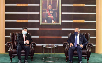 MINISTER OF DEFENCE II RECEIVES COURTESY CALL FROM ASEAN SECRETARY-GENERAL