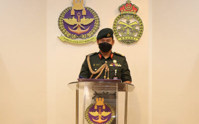 COMMANDER OF THE ROYAL BRUNEI ARMED FORCES INTRODUCTORY VISIT TO JOINT FORCE HEADQUARTERS, ROYAL BRUNEI ARMED FORCES