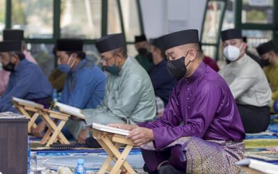 ROYAL BRUNEI MALAY RESERVE REGIMENT & ROYAL BRUNEI ARMED FORCES MILITARY CADETS HELD AN IFTAR EVENT WITH FORMER COMMANDING OFFICERS, OFFICER COMMANDING AND REGIMENT SERGEANT MAJORS