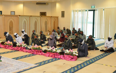 CIVILIAN AND MILITARY FEMALE OFFICERS AND PERSONNEL OF THE MINISTRY OF DEFENCE AND THE ROYAL BRUNEI ARMED FORCES (RBAF) HELD TADARUS AND KHATAM AL-QURAN CEREMONY