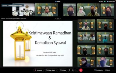RELIGIOUS LECTURE IN CONJUNCTION WITH RAMADHAN 1443H FOR WOMEN MILITARY PERSONNEL OF THE ROYAL BRUNEI ARMED FORCES