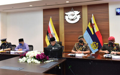 MINISTER OF DEFENCE II EXTENDS HARI RAYA AIDILFITRI GREETINGS TO OVERSEAS RBAF PERSONNEL VIRTUALLY