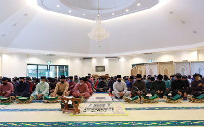 MINISTRY OF DEFENCE AND ROYAL BRUNEI ARMED FORCES HOLDS TAKBIR RAYA AND SUNNAH AIDILFITRI PRAYERS 1443 HIJRAH