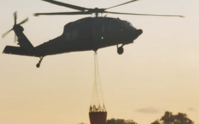 RBAF PROVIDES ASSISTANCE IN KG RIMBA FOREST FIRE