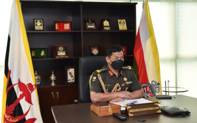 RBAF COMMANDER ATTENDS THE 2022 INDO-PACIFIC CHIEFS OF DEFENCE (CHOD) VIRTUAL MEETING