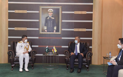 MINISTER OF DEFENCE II RECEIVES INTRODUCTORY CALL FROM THE PAKISTAN DEFENCE ADVISER ACCREDITED TO BRUNEI DARUSSALAM
