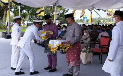 FLAG LOWERING CEREMONY TO CONCLUDE HIS MAJESTY’S 76TH BIRTHDAY CELEBRATION