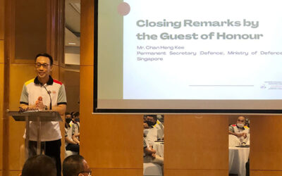 CLOSING CEREMONY OF THE 12th BRUNEI-SINGAPORE DEFENCE SCHOLARS DEVELOPMENT PROGRAMME BRUNEI PHASE