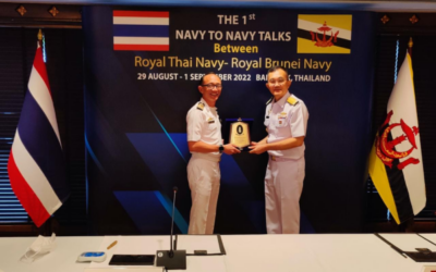 FIRST NAVY TO NAVY TALKS BETWEEN ROYAL BRUNEI NAVY AND ROYAL THAI NAVY