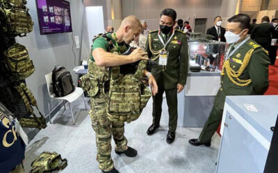 ROYAL BRUNEI LAND FORCE COMMANDER ATTENDS THE DEFENCE AND SECURITY 2022 EXHIBITION