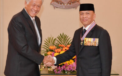 DEPUTY MINISTER OF DEFENCE MAKES INTRODUCTORY VISIT TO REPUBLIC OF SINGAPORE
