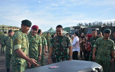 CHIEF OF DEFENCE FORCE OF INDONESIA (TNI) VISIT TO THIRD BATTALION ROYAL BRUNEI LAND FORCE