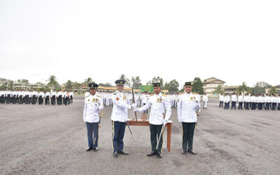 CHANGE OF COMMAND CEREMONY FOR SERGEANT MAJOR RBAF