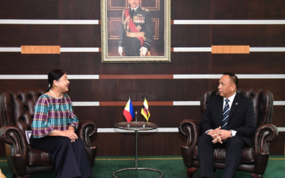 DEPUTY MINISTER OF DEFENCE RECEIVES INTRODUCTORY CALL FROM AMBASSADOR EXTRAORDINARY AND PLENIPOTENTIARY OF THE REPUBLIC OF THE PHILIPPINES TO BRUNEI DARUSSALAM
