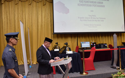 LAUNCHING CEREMONY FOR THE UPGRADE OF MINISTRY OF DEFENCE CIVILIAN STAFF IDENTIFICATION CARD