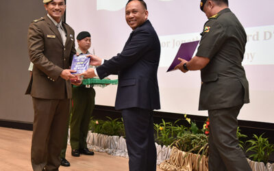 42 OFFICERS COMPLETE 12TH RBAF COMMAND AND STAFF COURSE