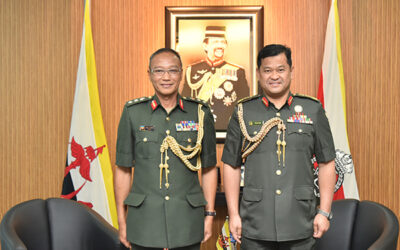 RBAF COMMANDER RECEIVED INTRODUCTORY CALL FROM DEFENCE ADVISER MALAYSIA TO BRUNEI DARUSSALAM