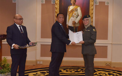 THE CLOSING CEREMONY OF THE 17TH EXECUTIVE DEVELOPMENT PROGRAMME (EDP) BY THE MINISTRY OF DEFENCE