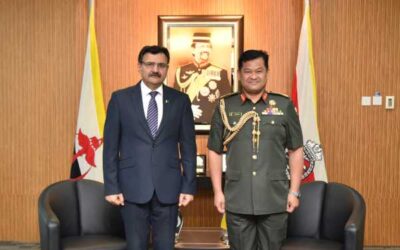 RBAF COMMANDER RECEIVES COURTESY CALL FROM THE HIGH COMMISSIONER OF THE ISLAMIC REPUBLIC OF PAKISTAN TO BRUNEI DARUSSALAM