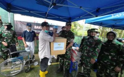 DONATION FROM THE ROYAL BRUNEI ARMED FORCES WELFARE FUND FOR VICTIMS AFFECTED BY THE CIANJUR EARTHQUAKE, REPUBLIC OF INDONESIA