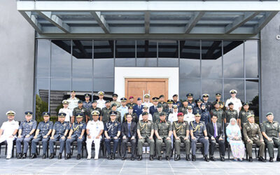 THE OPENING CEREMONY OF 13TH COMMAND AND STAFF COURSE