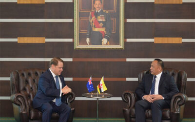 DEPUTY MINISTER OF DEFENCE RECEIVES COURTESY CALL FROM THE AUSTRALIAN HIGH COMMISSIONER TO BRUNEI DARUSSALAM