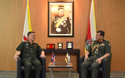 COMMANDER RBAF RECEIVES AN INTRODUCTORY CALL FROM NON-RESIDENT DEFENCE ATTACHÉ OF THE LAO PEOPLE’S DEMOCRATIC REPUBLIC (PDR) TO BRUNEI DARUSSALAM