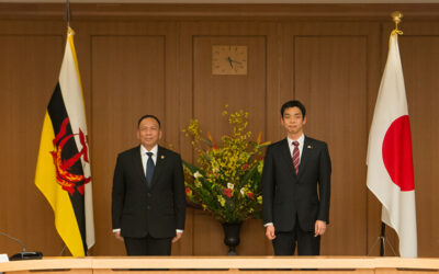 DEPUTY MINISTER OF DEFENCE WORKING VISIT TO JAPAN AND THE SIGNING CEREMONY OF MEMORANDUM OF COOPERATION (MOC) ON DEFENCE COOPERATION BETWEEN BRUNEI DARUSSALAM AND JAPAN