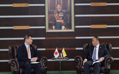 DEPUTY MINISTER OF DEFENCE RECEIVED COURTESY CALL FROM DIRECTOR-GENERAL SOUTHEAST ASIA AND SOUTHWEST ASIAN AFFAIRS DEPARTMENT, MINISTRY OF FOREIGN AFFAIRS, JAPAN