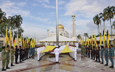 NATIONAL FLAG HOISTING CEREMONY TO MARK BRUNEI DARUSSALAM’S 39TH NATIONAL DAY