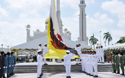 FLAG LOWERING CEREMONY IN CONJUNCTION WITH  BRUNEI DARUSSALAM’S 39th NATIONAL DAY