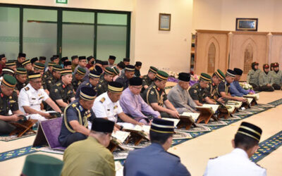 MINISTRY OF DEFENCE ORGANISED A KHATAM AL-QUR’AN FUNCTION IN CONJUNCTION WITH BRUNEI DARUSSALAM 39TH NATIONAL DAY CELEBRATION