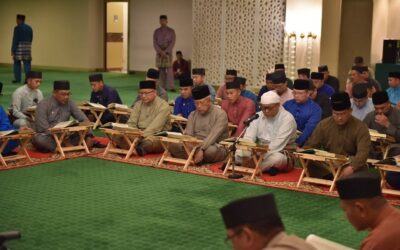 MINISTRY OF DEFENCE AND THE ROYAL BRUNEI ARMED FORCES PARTICIPATED IN THE NIGHTLY TADARUS AL-QUR’AN FUNCTION AT ISTANA NURUL IMAN 1444 HIJRAH / 2023 MASIHI