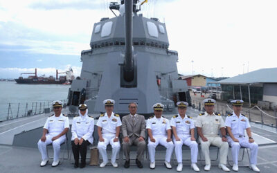 JS SUZUTSUKI OF THE JAPAN MARITIME SELF DEFENCE FORCE CONDUCTED A GOODWILL VISIT TO BRUNEI DARUSSALAM