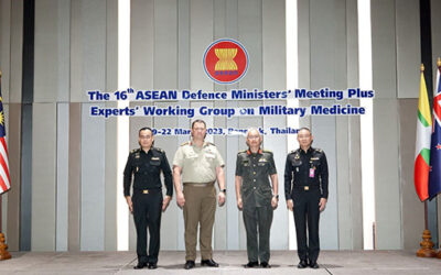 THE 16TH ADMM-PLUS EWG ON MILITARY MEDICINE CONVENED IN BANGKOK, KINGDOM OF THAILAND