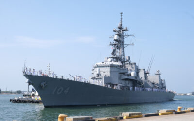 JS KIRISAME OF THE JAPAN MARITIME SELF-DEFENCE FORCE CONDUCTS GOODWILL VISIT TO BRUNEI DARUSSALAM