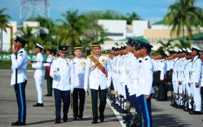 PASSING OUT PARADE CEREMONY FOR ROYAL BRUNEI ARMED FORCES MALE RECRUITS OF THE 170TH INTAKE