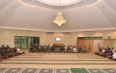 DOA KESYUKURAN CEREMONY FOR THE RETURN OF THE ROYAL BRUNEI ARMED FORCES CONTINGENT INDEPENDENT DECOMMISSIONING BODY, VERIFICATION, MONITORING AND ASSISTANCE TEAM 4/2022