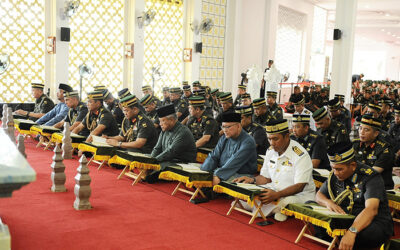 YAA SIN AND TAHLIL FUNCTION IN CONJUNCTION WITH THE ROYAL BRUNEI ARMED FORCES 62nd ANNIVERSARY