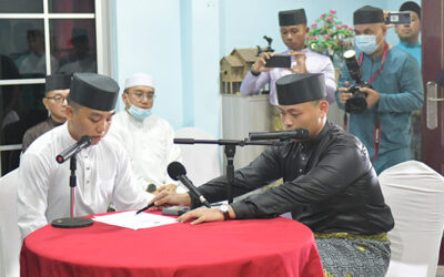 ROYAL GUARDS REGIMENT ROYAL BRUNEI LAND FORCE PERSONNEL EMBRACES ISLAM