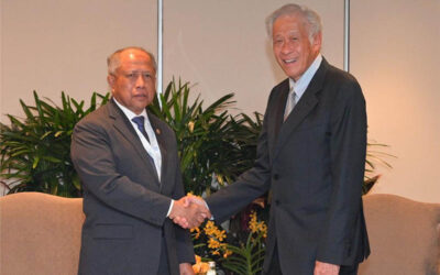 MINISTRY OF DEFENCE AND ROYAL BRUNEI ARMED FORCES   ATTEND THE 20TH IISS SHANGRI-LA DIALOGUE