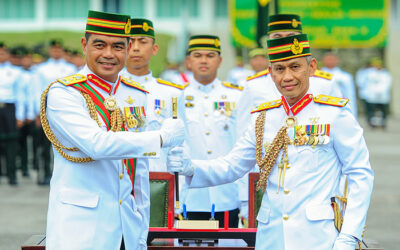 ROYAL BRUNEI LAND FORCE CHANGE OF COMMAND