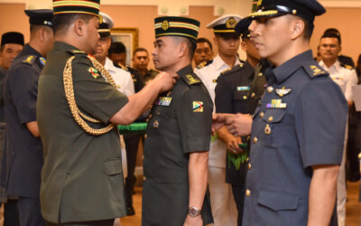 34 ROYAL BRUNEI ARMED FORCES SENIOR OFFICERS PROMOTED