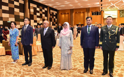 MINISTER AT THE PRIME MINISTER’S OFFICE AND MINISTER OF DEFENCE II ATTENDS 96TH ANNIVERSARY OF THE FOUNDING OF THE CHINESE PEOPLE’S LIBERATION ARMY