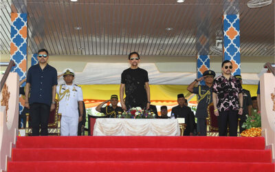 MINISTRY OF DEFENCE PARTICIPATES IN THE GET-TOGETHER WITH CITIZENS AND RESIDENTS OF TUTONG IN CONJUNCTION WITH HIS MAJESTY’S 77TH BIRTHDAY CELEBRATION