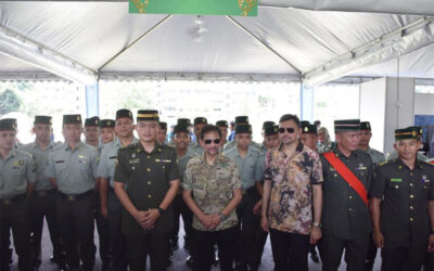 MINISTRY OF DEFENCE PARTICIPATES IN THE GET-TOGETHER WITH CITIZENS AND RESIDENTS OF TEMBURONG IN CONJUNCTION WITH HIS MAJESTY’S 77TH BIRTHDAY CELEBRATION